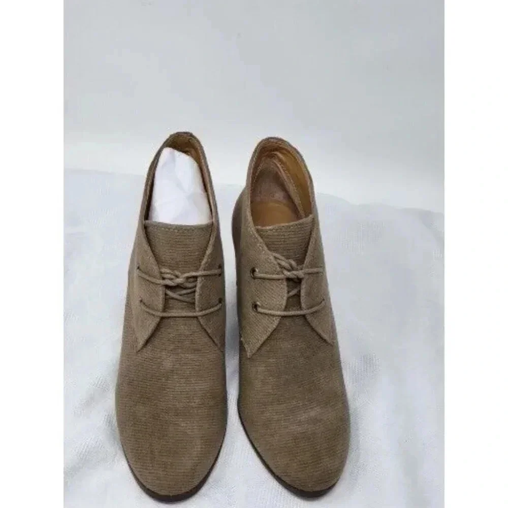 Lucky Brand  Shijo ankle boots  Antique Green Corduroy Size 10 M